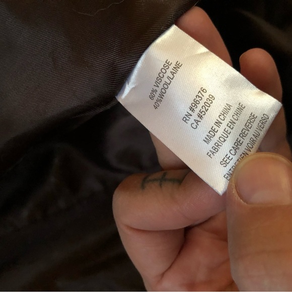 Unique Wool Blend Jacket - Picture 11 of 11